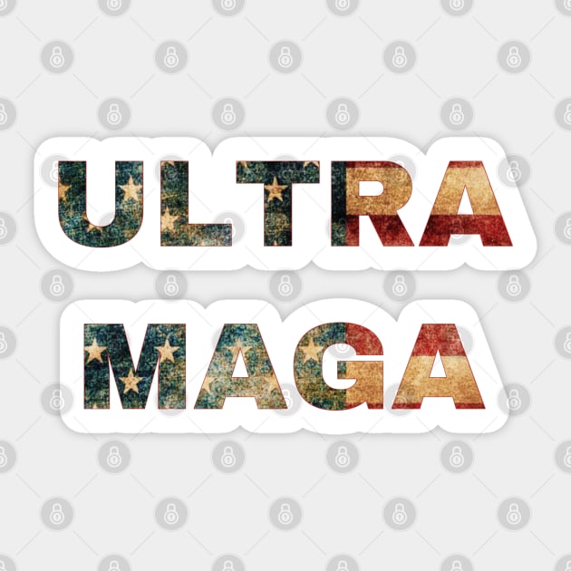 Ultra Maga Sticker by funhousejen